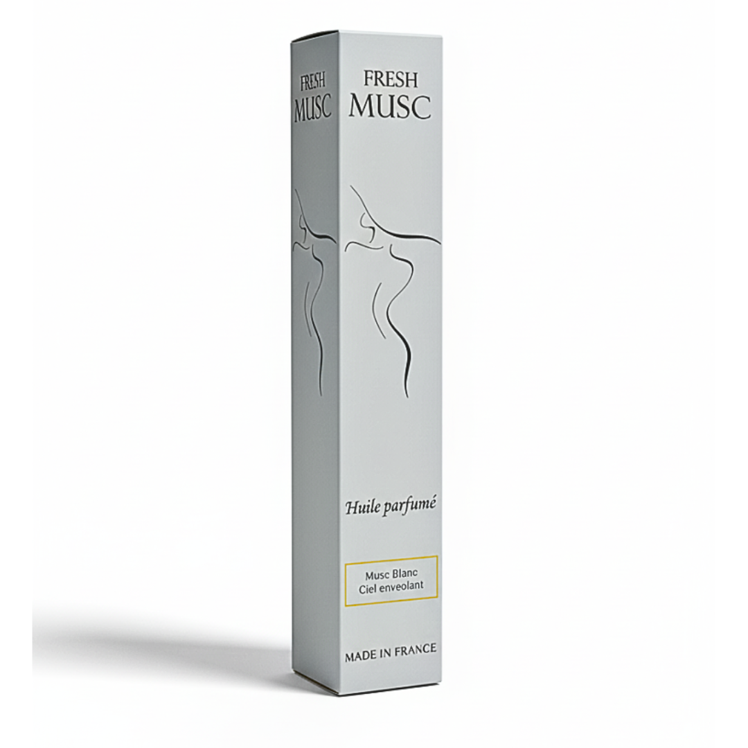 Fresh-musc-perle-dorient-20ml-nova-para-pharmacie-maroc-prix-livraison FRESH MUSC Perle d'Orient 20ml Parfum Oriental Musc Blanc Floral Élégant Longue Tenue – Image 1