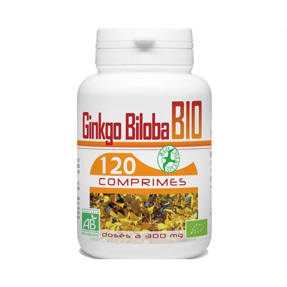 GPH-Diffusion-Ginkgo-Biloba-Bio-300mg-120-Comprimes-nova-parapharmacie-casablanca GPH Diffusion Ginkgo Biloba Bio 300mg 120 Comprimes – Image 1