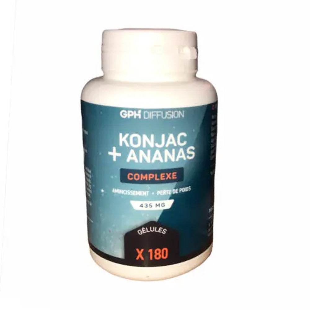 GPH-Diffusion-Konjac-_-Ananas-435-mg-180-Gelules-prix-maroc-parapharmacie-casablanca-1 GPH Diffusion Konjac + Ananas 435 mg 180 Gélules - photo 3