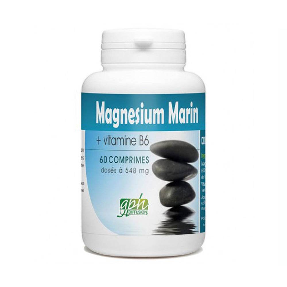 GPH-Diffusion-Magnesium-Marin-548mg-60-Comprimes-nova-parapharmacie-casablanca GPH Diffusion Magnesium Marin 548mg 60 Comprimés – Image 1