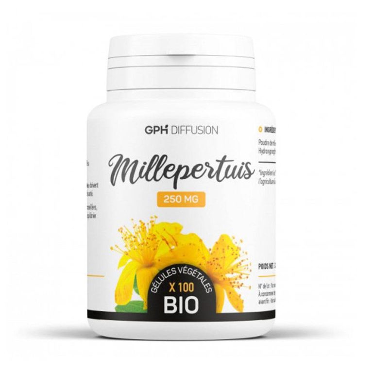 GPH Diffusion Millepertuis 250 mg 100 Gélules