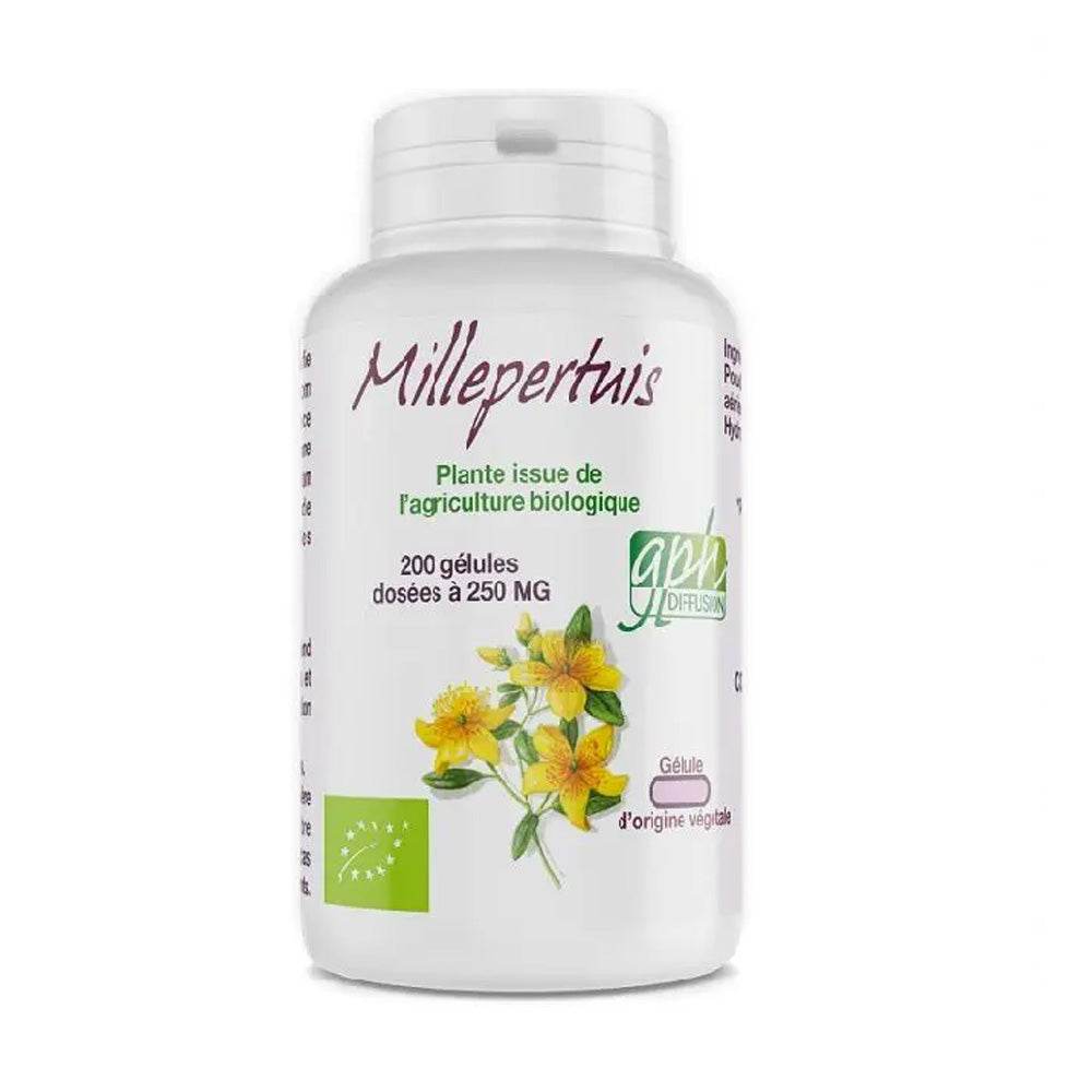 GPH-Diffusion-Millepertuis-250-mg-200-Gelules-prix-maroc-parapharmacie-casablanca GPH Diffusion Millepertuis 250 mg 200 Gélules