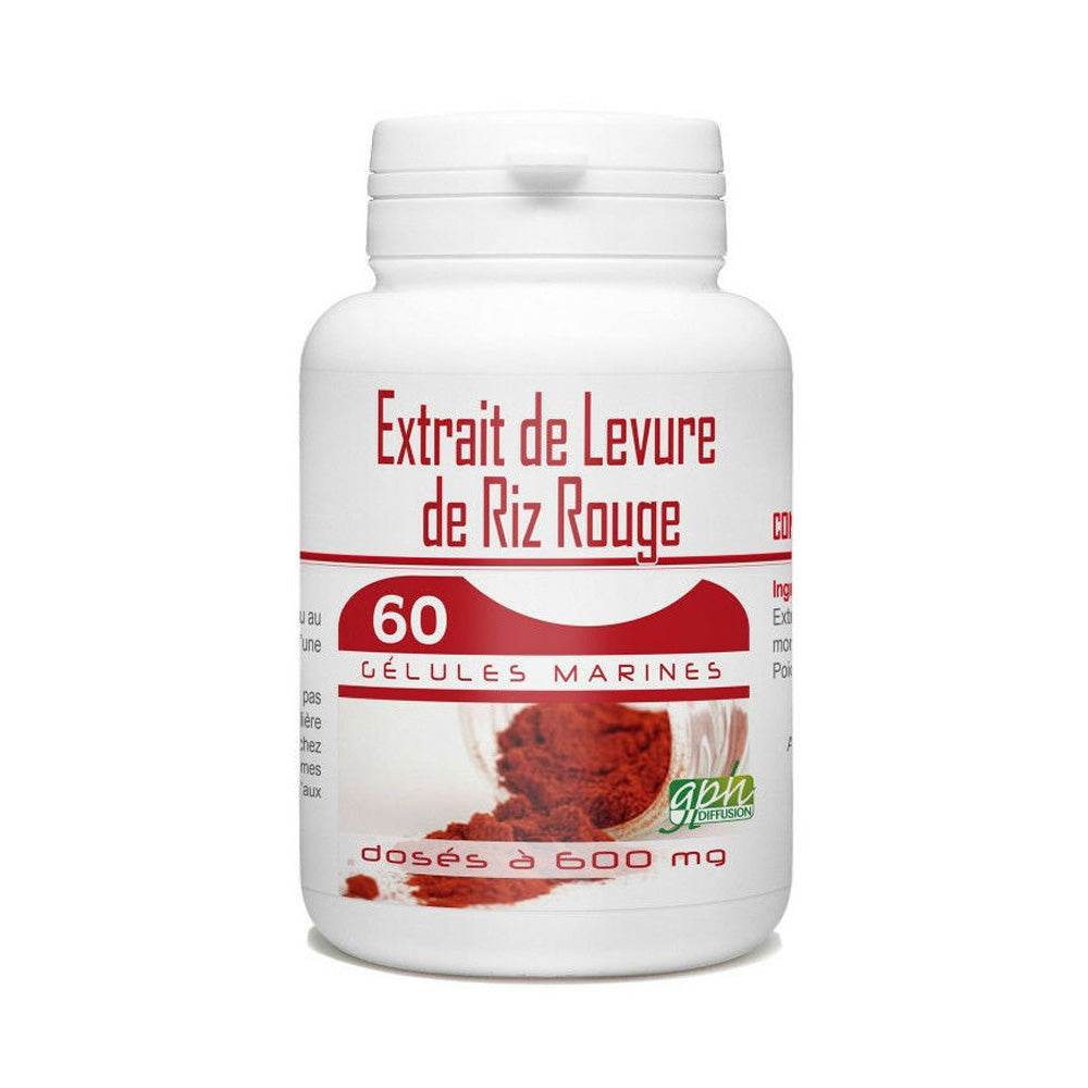 GPH-Extrait-De-Levure-De-Riz-Rouge-60-Gelules-600mg-prix-maroc-parapharmacie-casablanca-1 GPH Extrait De Levure De Riz Rouge 60 Gélules 600mg – Image 1