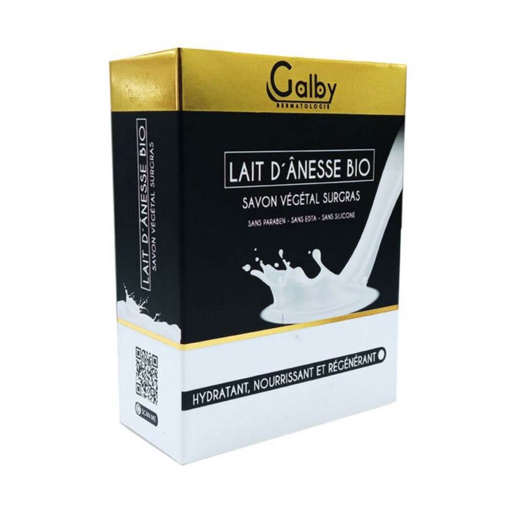 Galby-Savon-Au-Lait-D_anesse-Hydratant-nova-parapharmacie-maroc-4 Galby Savon Au Lait D'anesse Hydratant – Image 1