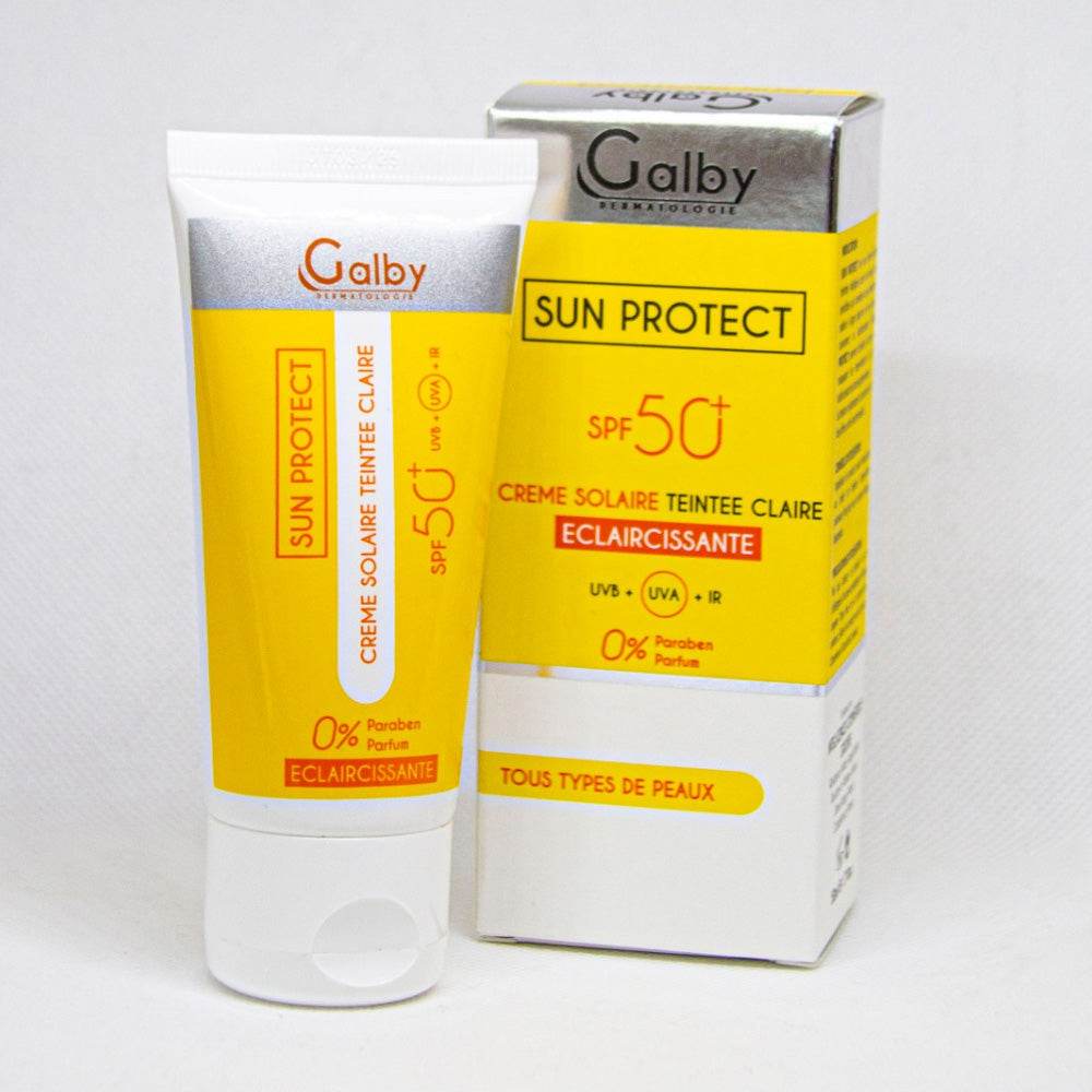 Galby-sun-protect-ecran-solaire-teinte-claire-spf-50_-Novaparapharmacie-maroc-2 Galby sun protect écran solaire teinte claire SPF50+ 50ml – Image 1