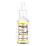 GARNIER SkinActive Fast Bright Booster Serum 30ml Sérum Éclaircissant Anti-Taches Vitamine C Niacinamide Éclat Uniforme