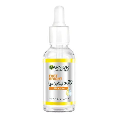 GARNIER SkinActive Fast Bright Booster Serum 30ml Sérum Éclaircissant Anti-Taches Vitamine C Niacinamide Éclat - photo 3