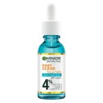 GARNIER SkinActive Fast Clear Booster Serum Acide Salicylique Sérum Anti-Acné Peau Grasse Imperfections Format Voyage