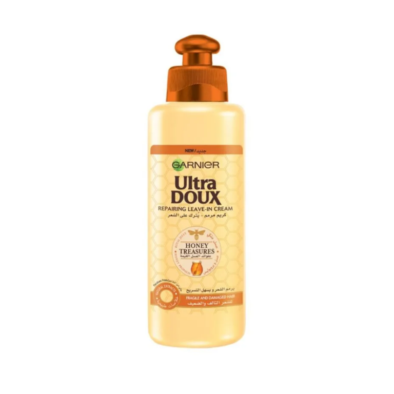 GARNIER Ultra Doux Cream Reconstructing Trésor de Miel 200ml Crème Réparatrice Cheveux Abîmés Miel Gelée Royale - photo 2