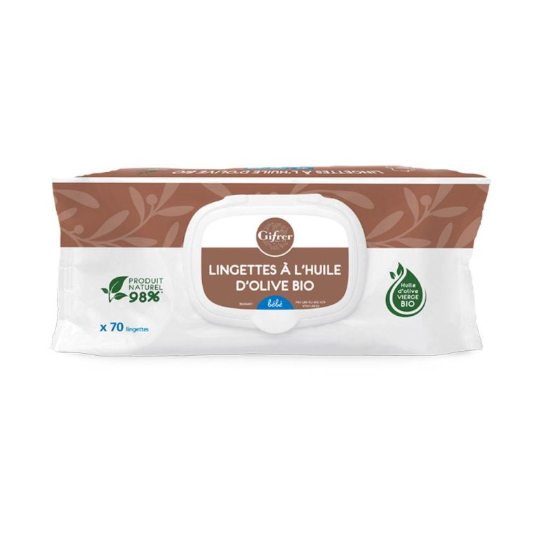 Gifrer Lingettes À L’Huile D’Olive x70