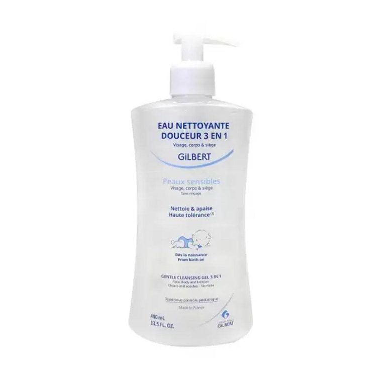 Gilbert Eau Nettoyant Douceur 3en1 Bébé