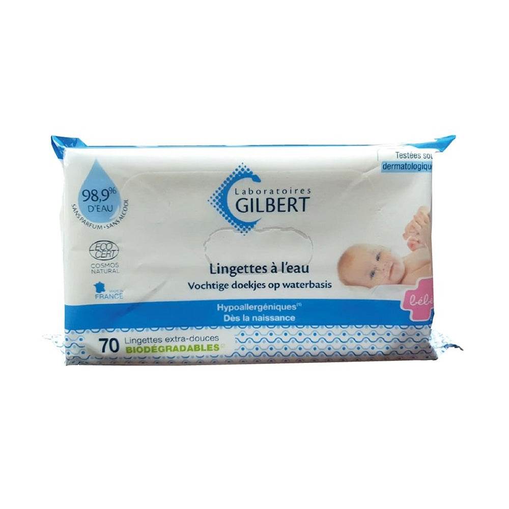 Gilbert-Lingettes-Bebe-a-l_Eau-70-Unites-nova-paraparmacie-maroc Gilbert Lingettes Bébé à l’Eau 70 Unités