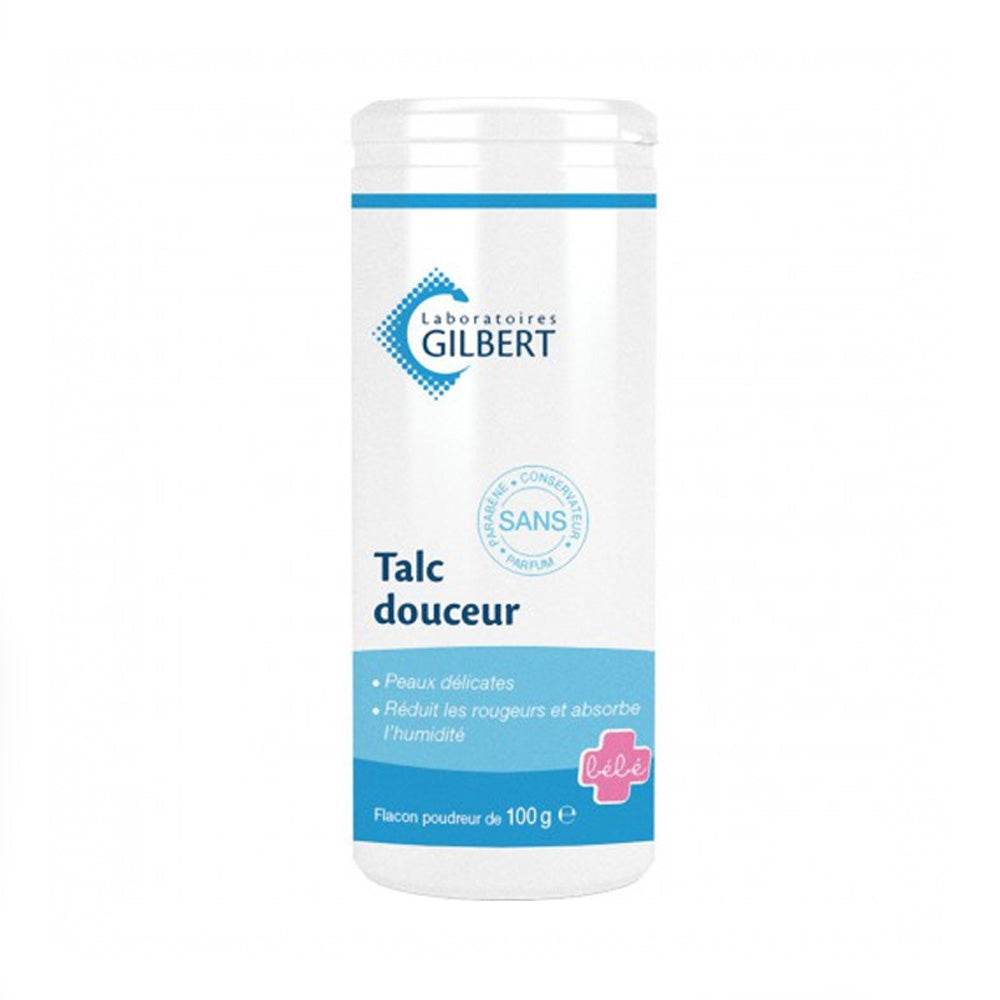 Gilbert-Talc-Douceur-100g-nova-parapharmacie-casablanca Gilbert Talc Douceur 100g – Image 1