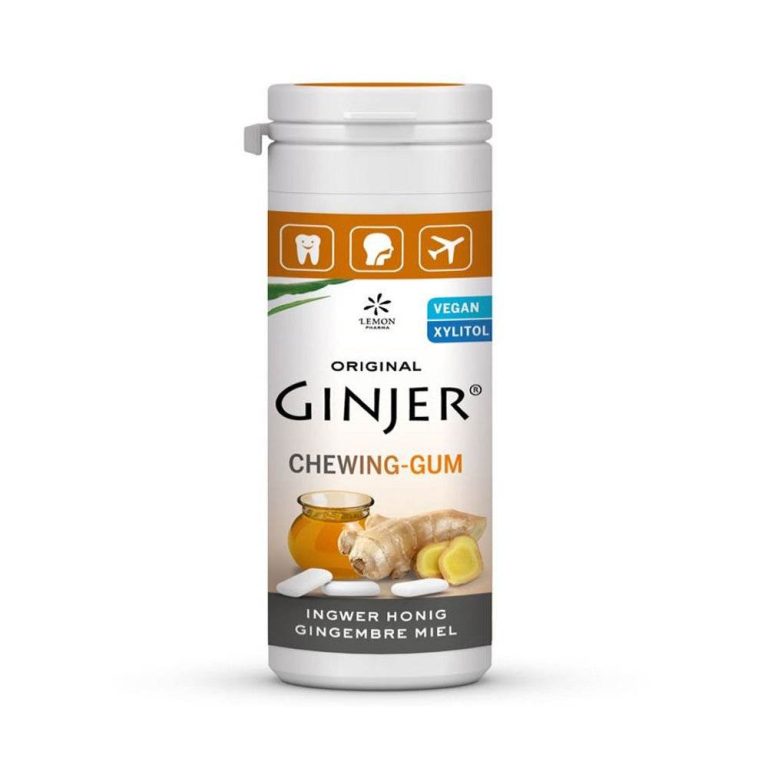Ginjer Chewing-Gum Miel 30g