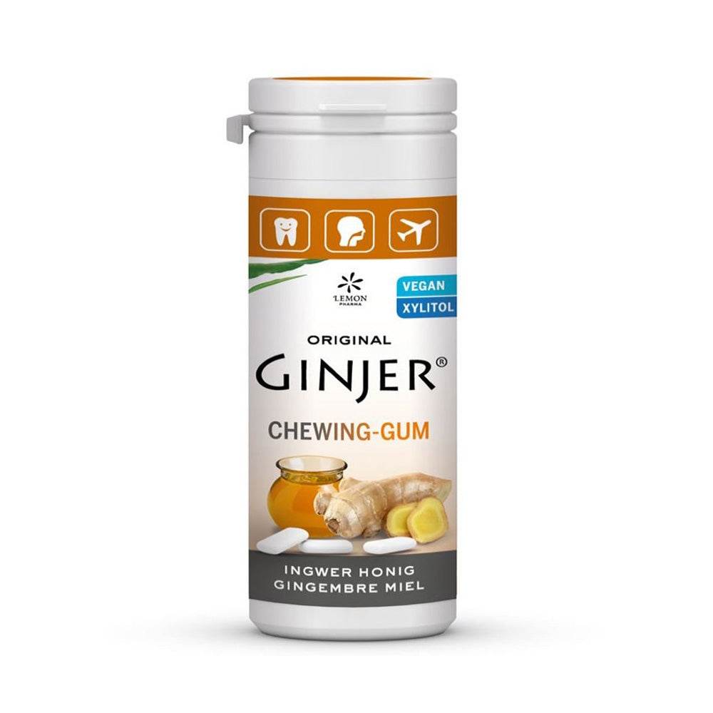 Ginjer-Chewing-Gum-Miel-30-Gelules-novaparapharmacie-maroc Ginjer Chewing-Gum Miel 30g