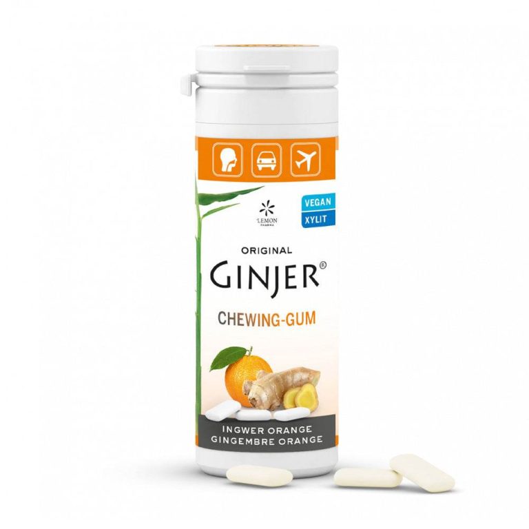 Ginjer Chewing-Gum Orange 30g