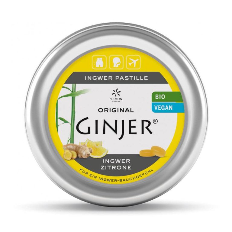 Ginjer Pastilles Gingembre Citron 40g