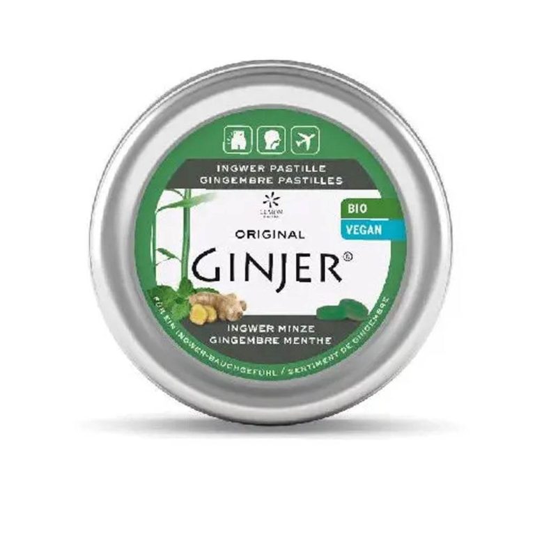 Ginjer Pastilles Gingembre Menthe 40g