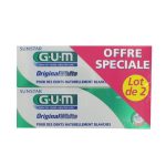 Gum Original White Dentifrice 75ml Offre Speciale Lot de 2