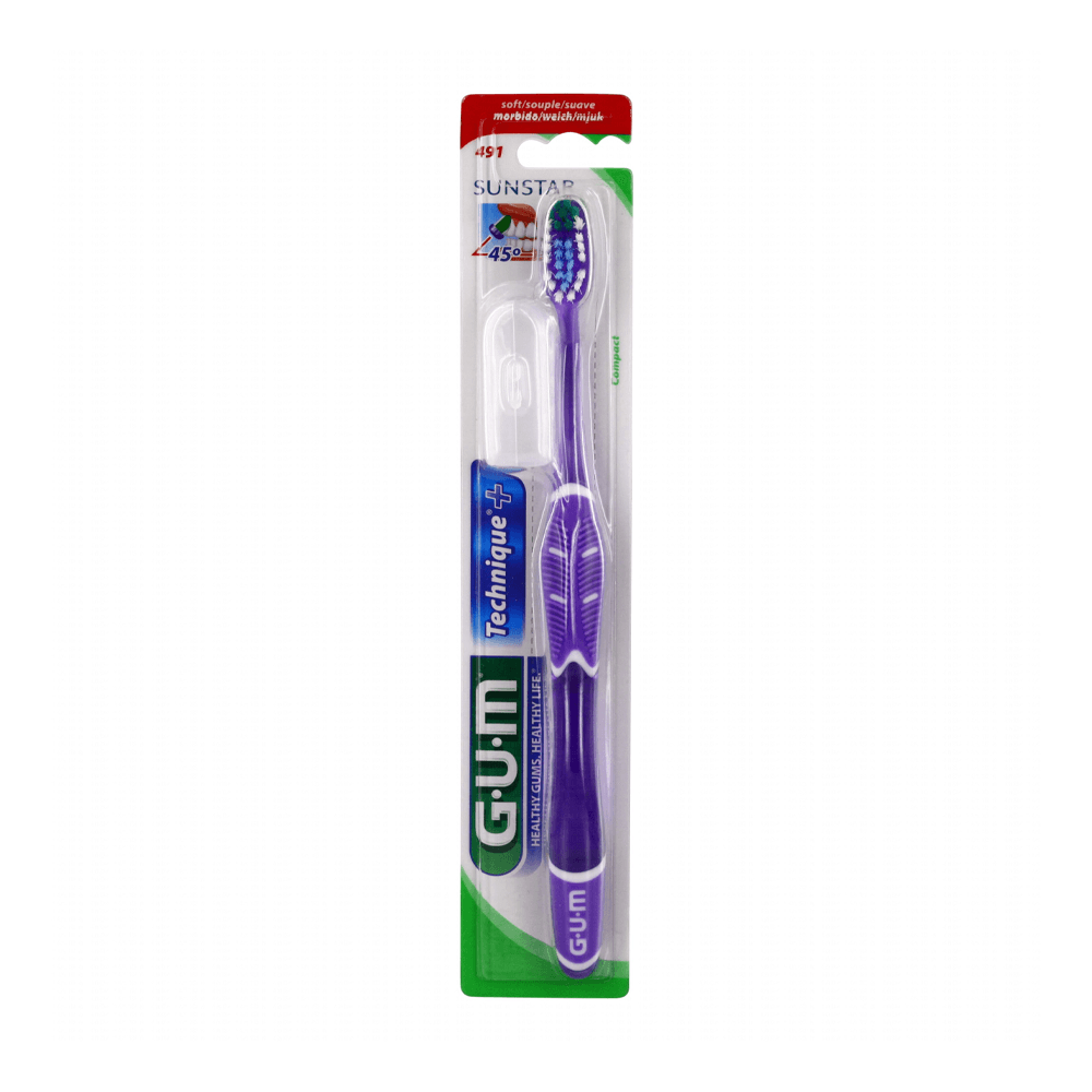 Gum-Technique-PRO-Brosse-a-Dents-_491_-nova-parapharmacie-maroc Gum Technique PRO Brosse à Dents Souple (491) – Image 1