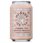 HI-FIVE Ice Tea Pêche Blanche Thé Jasmin 330ml Boisson Rafraîchissante Naturelle Florale Délicate
