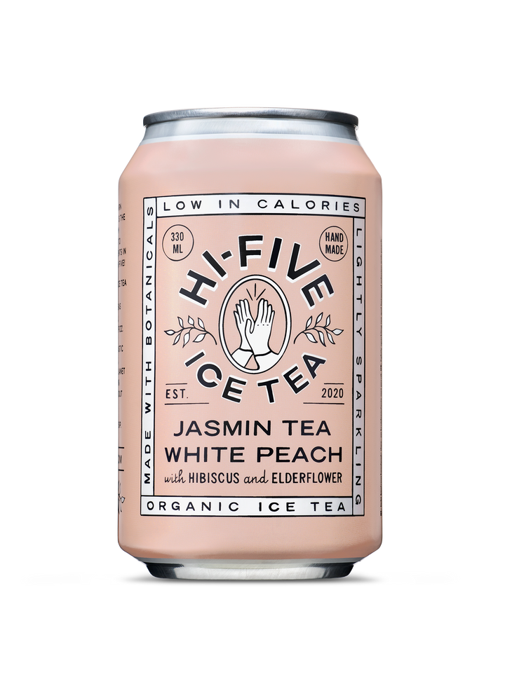HI-FIVEPEACH_720x-nova-para-prix-maroc-livraison-1 HI-FIVE Ice Tea Pêche Blanche Thé Jasmin 330ml Boisson Rafraîchissante Naturelle Florale Délicate – Image 1