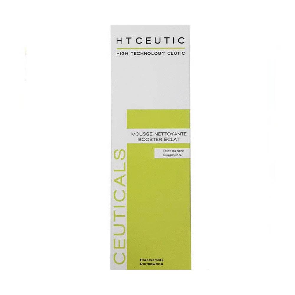 HT-Ceutic-Mousse-Nettoyant-Booster-Eclat-150-ml-prix-maroc-parapharmacie-casablanca-4 HT Ceutic Mousse Nettoyant Booster Eclat 150ml Nettoyage Profond Illuminateur Pureté – Image 1