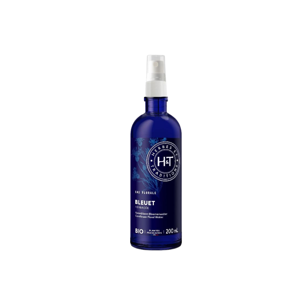 HT-Eau-Floral-de-Bleuet-200ml-nova-para-pharmacie-maroc-prix-livraison-1 H&T Eau Florale de Bleuet 200ml Lotion Tonique Apaisante Yeux Sensibles Décongestion – Image 1