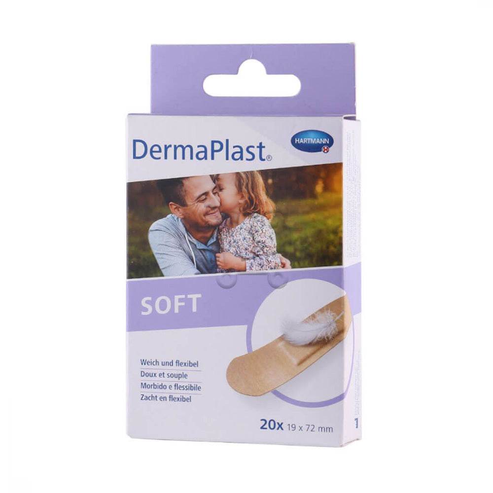 Hartmann-Dermaplast-Pansement-Adhesif-Soft-19-72cm-prix-maroc-parapharmacie-casablanca Hartmann Dermaplast Pansement Adhesif Soft – Image 1