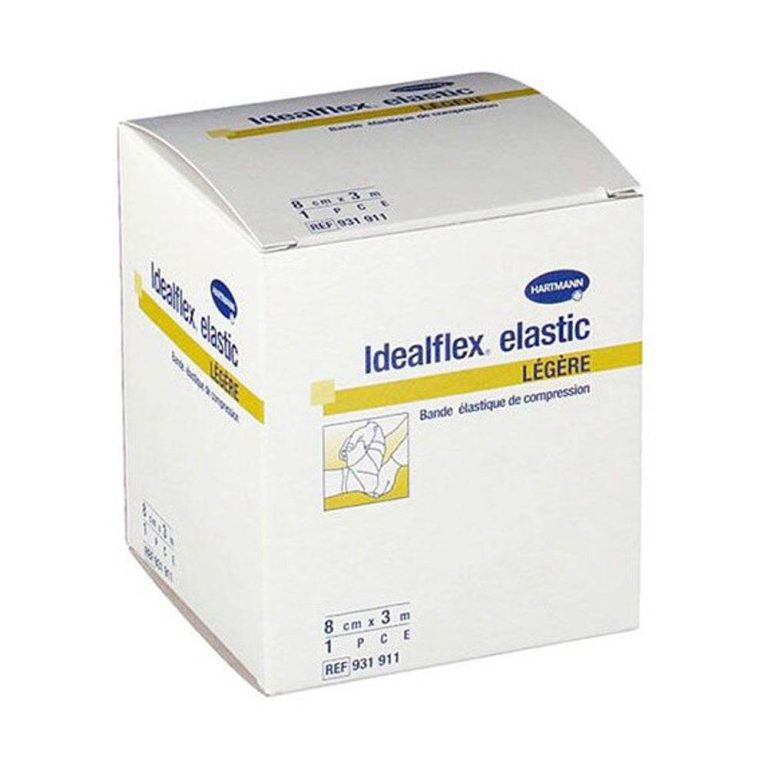 Hartmann Idealflex Elastic Bande Compression Légère 8 cm x 3 m