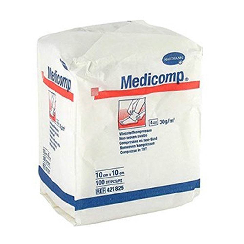 Hartmann-Medicomp-Compresses-Steriles-10-10-cm-prix-maroc-parapharmacie-casablanca-2 Hartmann Medicomp Compresses Stériles 10*10 cm – Image 1