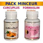 HEALTH POWER Pack Curcuplus 60 Gélules + Formaslim 90 Gélules Minceur Détox Anti-Inflammatoire