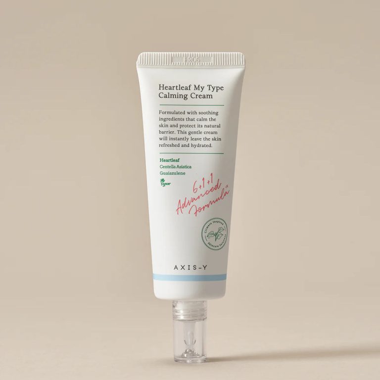 AXIS-Y Heartleaf My Type Calming Cream 60ml Crème Apaisante Peaux Sensibles