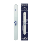 HERÔME Lime à Ongles en Verre Grand Format Manucure Professionnelle Lissage Précis Durable