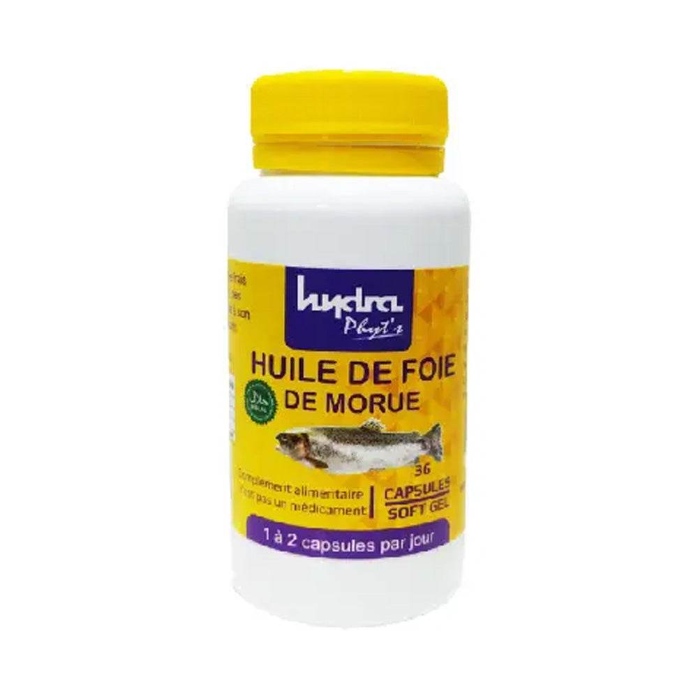 Hydra-Phyt_s-Huile-De-Foie-De-Morue-36-Capsules-nova-parapharmacie-casablanca-2 Hydra Phyt's Huile De Foie De Morue – Image 1
