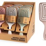 IDC INSTITUTE Brosse Paddle Démêlante Cheveux Lissage Massage Cuir Chevelu Coiffage