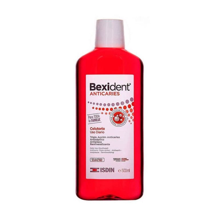 ISDIN Bexident Bain De Bouche Anticaries 500ml - Bain Bouche Triple Action Anti-Caries - photo 3