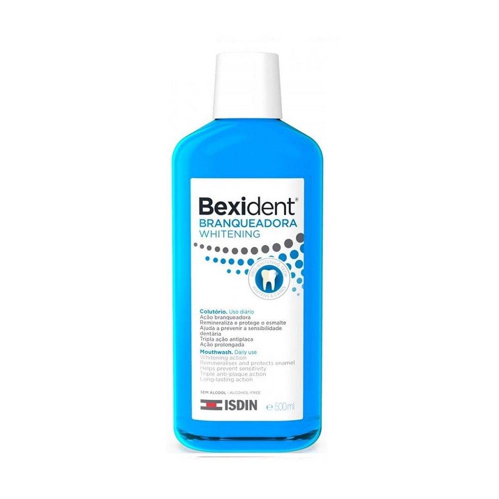 ISDIN-Bexident-Bain-De-Bouche-Blancheur-500ml-novaparapharmacie-maroc-2 ISDIN Bexident Bain De Bouche Blancheur 500ml – Image 1