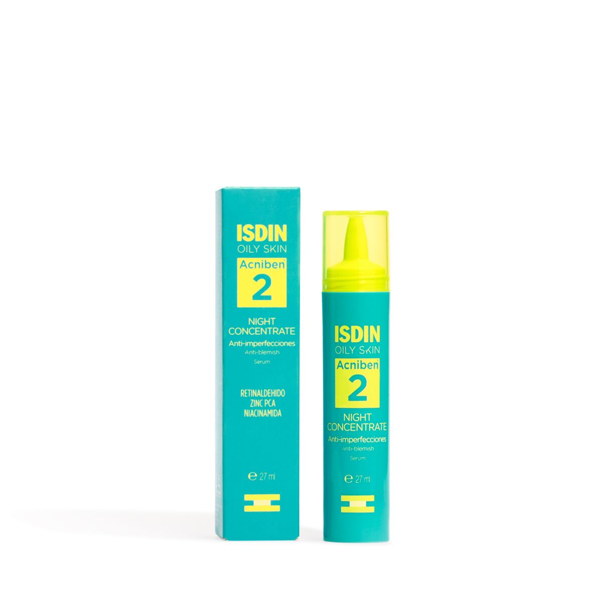 ISDIN_Acniben_2_Night_Concentrate_27ml-nova-para-pharmacie-maroc-prix-livraison-2 ISDIN Acniben 2 Night Concentrate 27ml Anti-Imperfections Nuit Pores – Image 1