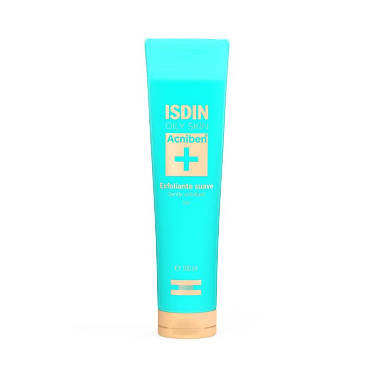 ISDIN Acniben+ Gommage Exfoliant Doux 100ml Peaux Grasses Imperfections Pores Purifiants - photo 3