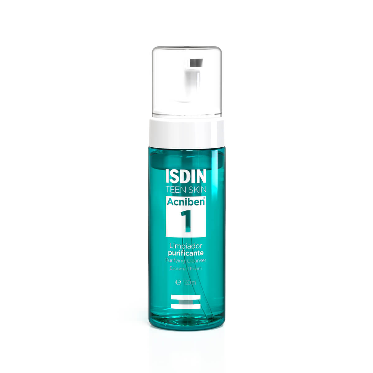 ISDIN_Acniben_Mousse_Purifiante_150ml_-nova-para-pharmacie-maroc-prix-livraison-2 ISDIN Acniben Mousse Nettoyante Purifiante 150ml Peaux Grasses Imperfections Nettoyage Doux – Image 1