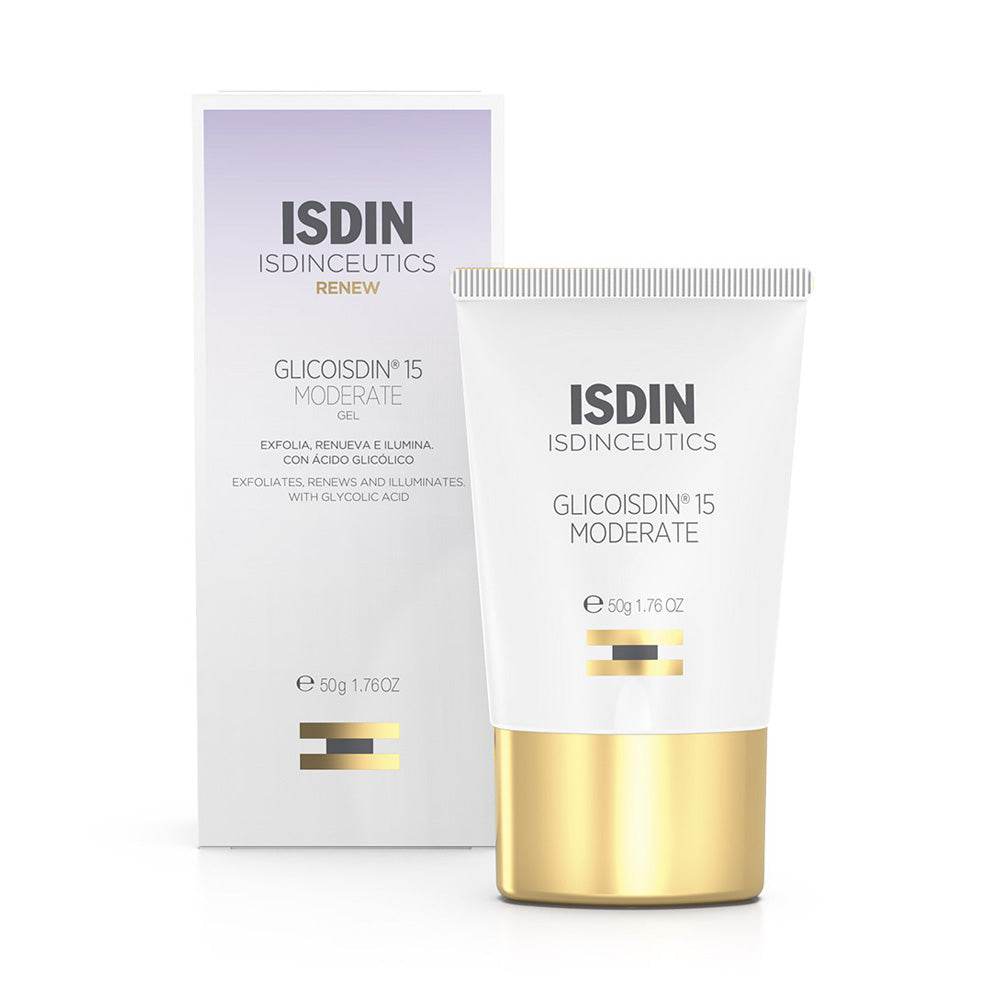 Isdinceutics-Glicoisdin-15-Modere-prix-maroc-parapharmacie-casablanca-1 ISDIN Glicoisdin 15 Modéré Gel 50g Peeling Anti-Âge Aloe Vera Doux – Image 1