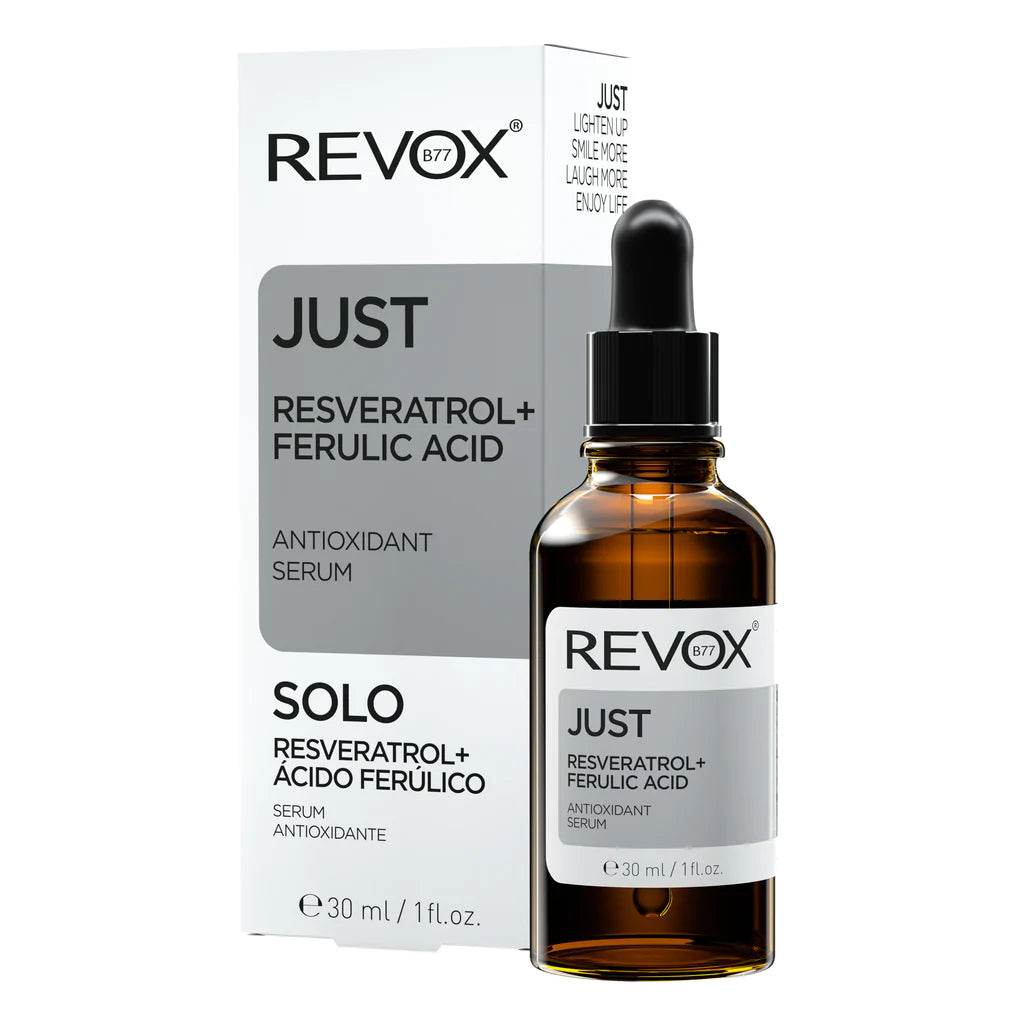 JUST_RESVERATROL_FERULIC_ACID_-_Boteycaja_1024x1024_16f80a1e-d89b-4f2c-a126-e9f729a18e7d Revox Just Resvératrol + Acide Férulique 30 ml – Image 1