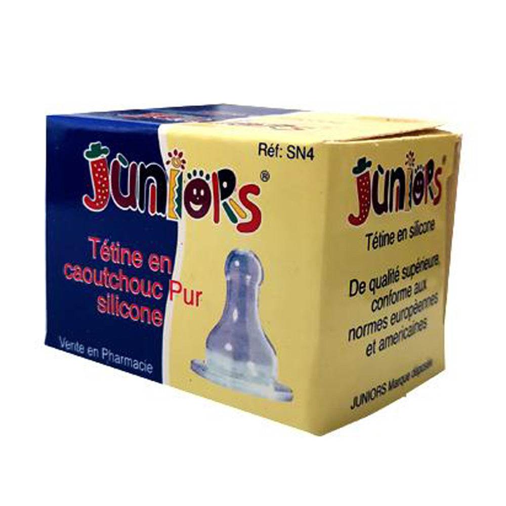 Juniors-Tetine-Simple-En-Silicone-1-Age-nova-parapharmacie-casablanca Juniors Tetine Simple En Silicone 1 Age