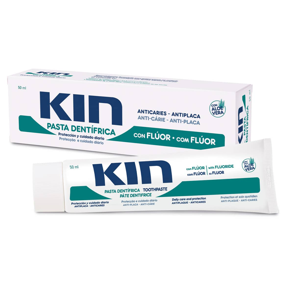KIN-Dentifrice-Aloe-Vera-125ml KIN Dentifrice Aloe Vera 125ml – Image 1