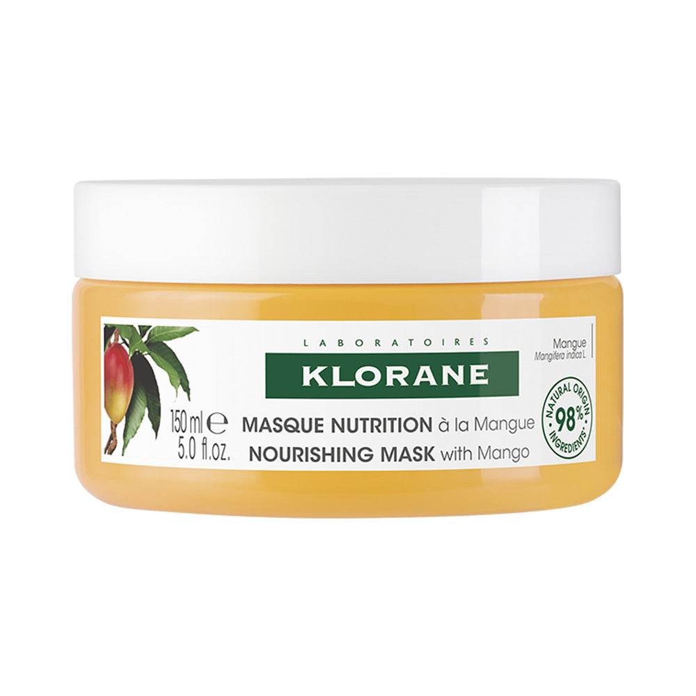 Klorane-Masque-Nutrition-a-La-Mangue-150ml-nova-parapharmacie-casablanca Klorane Masque Nutrition à La Mangue 150ml – Image 1
