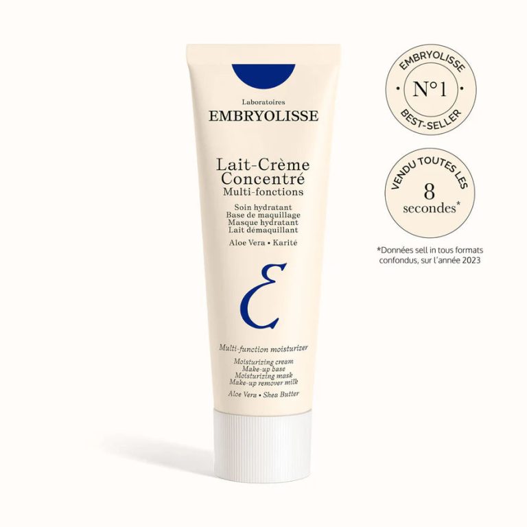 Embryolisse Lait-Crème Concentré 75ml Crème Hydratante Iconique Multi-Usages Nutrition Intense