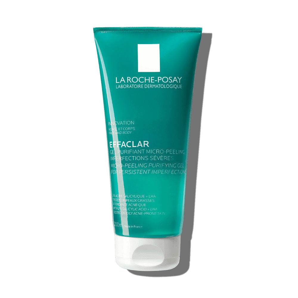 La-Roche-Posay-Effaclar-Gel-Purifiant-Micro-Peeling-200ml-Nova-Parapharmacie-Maroc La Roche Posay Effaclar Gel Purifiant Micro-Peeling – Image 1