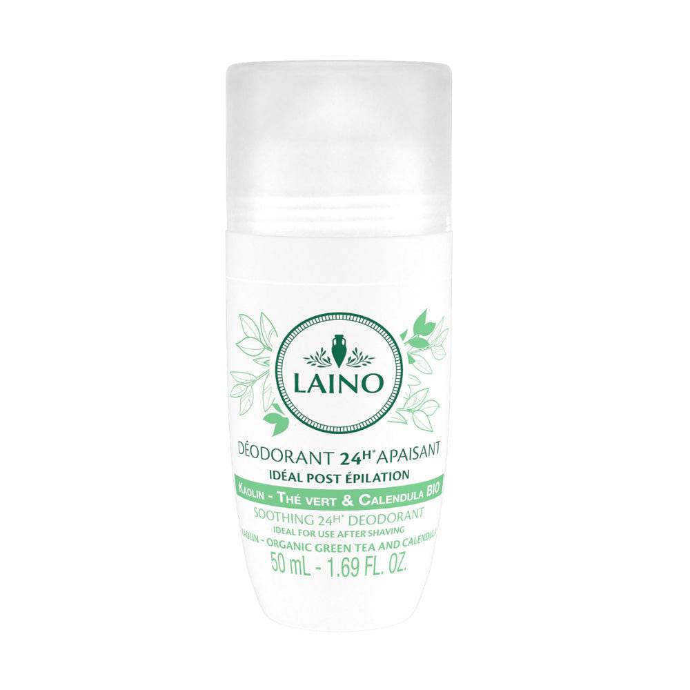 Laino-Deodorant-24h-Apaisant-The-Vert-50ml-nova-parapharmacie-maroc Laino Déodorant 24h Apaisant Thé Vert 50ml – Image 1