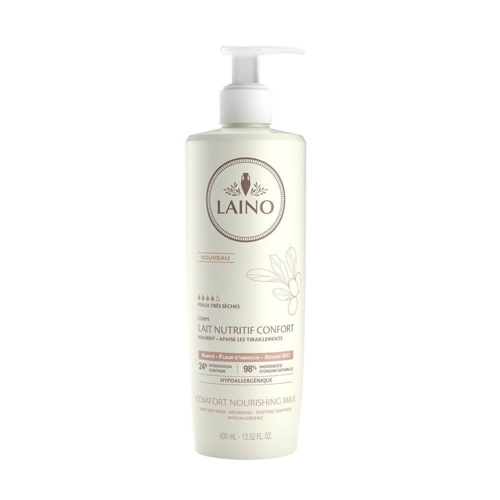 Laino-Lait-Nutritif-Confort-Karite-400ml-nova-parapharmacie-maroc Laino Lait Nutritif Confort Karité 400ml